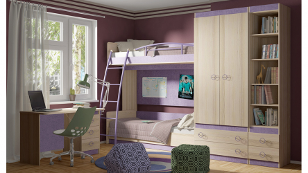 Projeto adequado da sala para o aluno: 210+ (Foto) interiores para meninos e meninas. Nós organizamos segurança e conforto para o seu filho.