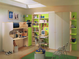 Projeto adequado da sala para o aluno: 210+ (Foto) interiores para meninos e meninas. Nós organizamos segurança e conforto para o seu filho.