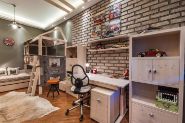 Projeto adequado da sala para o aluno: 210+ (Foto) interiores para meninos e meninas. Nós organizamos segurança e conforto para o seu filho.