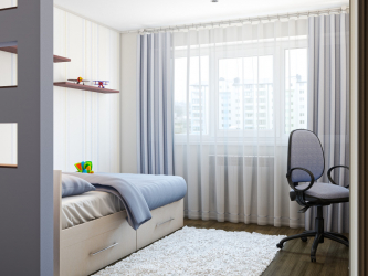 Projeto adequado da sala para o aluno: 210+ (Foto) interiores para meninos e meninas. Nós organizamos segurança e conforto para o seu filho.