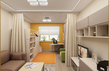 Projeto adequado da sala para o aluno: 210+ (Foto) interiores para meninos e meninas. Nós organizamos segurança e conforto para o seu filho.