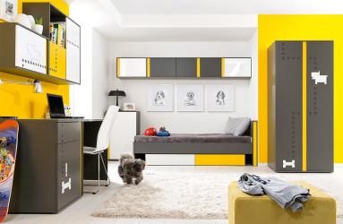 Projeto adequado da sala para o aluno: 210+ (Foto) interiores para meninos e meninas. Nós organizamos segurança e conforto para o seu filho.