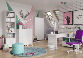 Projeto adequado da sala para o aluno: 210+ (Foto) interiores para meninos e meninas. Nós organizamos segurança e conforto para o seu filho.