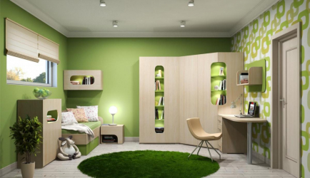 Projeto adequado da sala para o aluno: 210+ (Foto) interiores para meninos e meninas. Nós organizamos segurança e conforto para o seu filho.