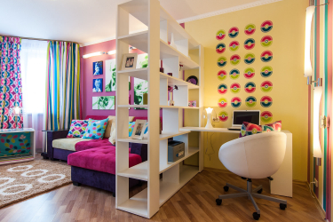 Projeto adequado da sala para o aluno: 210+ (Foto) interiores para meninos e meninas. Nós organizamos segurança e conforto para o seu filho.