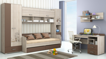 Projeto adequado da sala para o aluno: 210+ (Foto) interiores para meninos e meninas. Nós organizamos segurança e conforto para o seu filho.