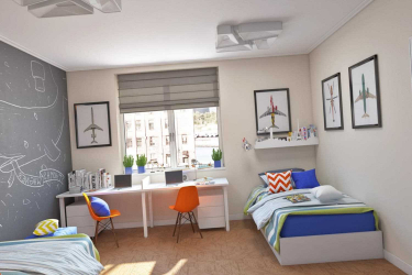 Projeto adequado da sala para o aluno: 210+ (Foto) interiores para meninos e meninas. Nós organizamos segurança e conforto para o seu filho.