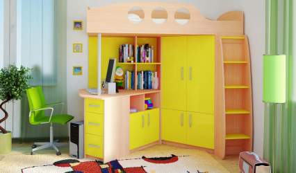 Projeto adequado da sala para o aluno: 210+ (Foto) interiores para meninos e meninas. Nós organizamos segurança e conforto para o seu filho.