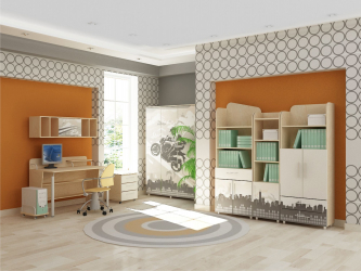 Projeto adequado da sala para o aluno: 210+ (Foto) interiores para meninos e meninas. Nós organizamos segurança e conforto para o seu filho.