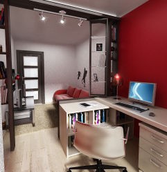 Projeto adequado da sala para o aluno: 210+ (Foto) interiores para meninos e meninas. Nós organizamos segurança e conforto para o seu filho.