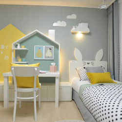 Projeto adequado da sala para o aluno: 210+ (Foto) interiores para meninos e meninas. Nós organizamos segurança e conforto para o seu filho.