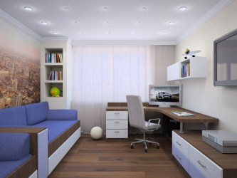 Projeto adequado da sala para o aluno: 210+ (Foto) interiores para meninos e meninas. Nós organizamos segurança e conforto para o seu filho.