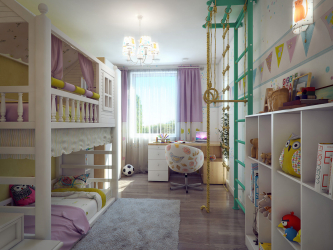 Projeto adequado da sala para o aluno: 210+ (Foto) interiores para meninos e meninas. Nós organizamos segurança e conforto para o seu filho.