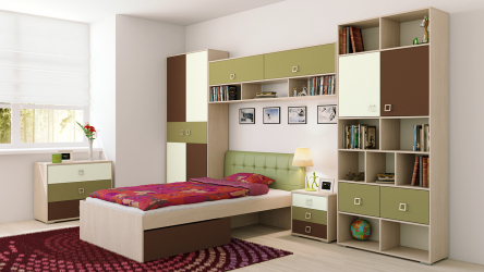 Projeto adequado da sala para o aluno: 210+ (Foto) interiores para meninos e meninas. Nós organizamos segurança e conforto para o seu filho.