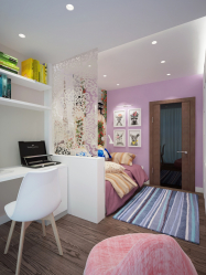 Projeto adequado da sala para o aluno: 210+ (Foto) interiores para meninos e meninas. Nós organizamos segurança e conforto para o seu filho.