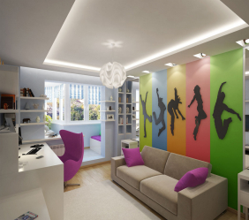 Projeto adequado da sala para o aluno: 210+ (Foto) interiores para meninos e meninas. Nós organizamos segurança e conforto para o seu filho.