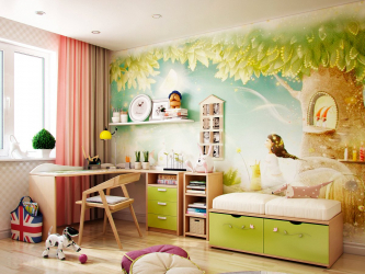 Projeto adequado da sala para o aluno: 210+ (Foto) interiores para meninos e meninas. Nós organizamos segurança e conforto para o seu filho.