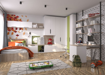 Projeto adequado da sala para o aluno: 210+ (Foto) interiores para meninos e meninas. Nós organizamos segurança e conforto para o seu filho.