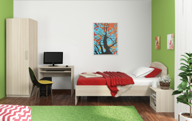Projeto adequado da sala para o aluno: 210+ (Foto) interiores para meninos e meninas. Nós organizamos segurança e conforto para o seu filho.