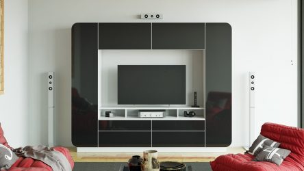 Móveis para a sala de estar em estilo moderno (mais de 115 fotos): Tudo o que você precisa saber para criar um design elegante