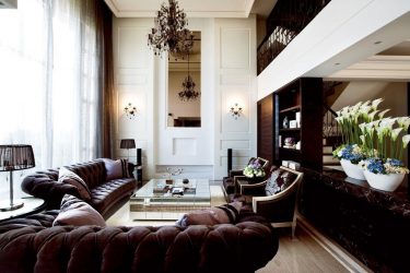Móveis para a sala de estar em estilo moderno (mais de 115 fotos): Tudo o que você precisa saber para criar um design elegante