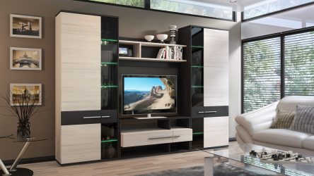 Móveis para a sala de estar em estilo moderno (mais de 115 fotos): Tudo o que você precisa saber para criar um design elegante