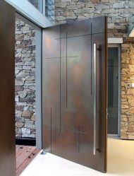Entrada da porta de metal para a casa (mais de 175 fotos): Da seleção à decoração