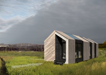 Casas modulares para residência permanente: o que considerar e em que estilo organizar? (Mais de 200 projetos fotográficos)