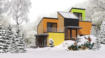 Casas modulares para residência permanente: o que considerar e em que estilo organizar? (Mais de 200 projetos fotográficos)