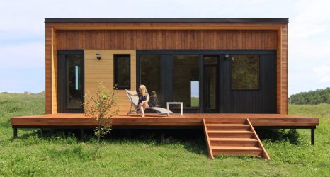 Casas modulares para residência permanente: o que considerar e em que estilo organizar? (Mais de 200 projetos fotográficos)