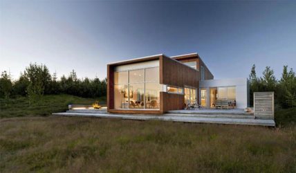 Casas modulares para residência permanente: o que considerar e em que estilo organizar? (Mais de 200 projetos fotográficos)