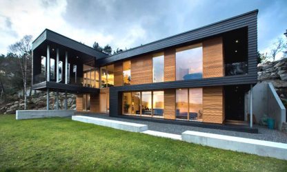 Casas modulares para residência permanente: o que considerar e em que estilo organizar? (Mais de 200 projetos fotográficos)