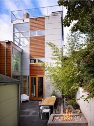 Casas modulares para residência permanente: o que considerar e em que estilo organizar? (Mais de 200 projetos fotográficos)