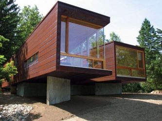 Casas modulares para residência permanente: o que considerar e em que estilo organizar? (Mais de 200 projetos fotográficos)