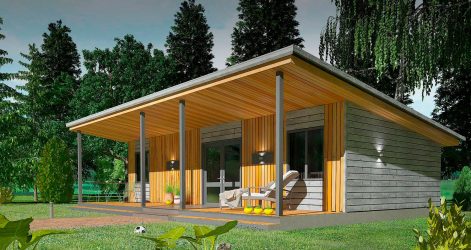 Casas modulares para residência permanente: o que considerar e em que estilo organizar? (Mais de 200 projetos fotográficos)