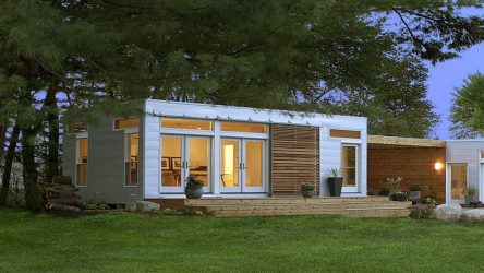 Casas modulares para residência permanente: o que considerar e em que estilo organizar? (Mais de 200 projetos fotográficos)