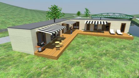 Casas modulares para residência permanente: o que considerar e em que estilo organizar? (Mais de 200 projetos fotográficos)