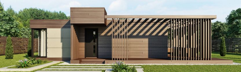 Casas modulares para residência permanente: o que considerar e em que estilo organizar? (Mais de 200 projetos fotográficos)