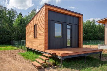 Casas modulares para residência permanente: o que considerar e em que estilo organizar? (Mais de 200 projetos fotográficos)