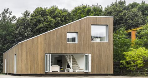 Casas modulares para residência permanente: o que considerar e em que estilo organizar? (Mais de 200 projetos fotográficos)
