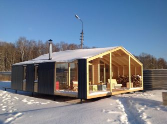 Casas modulares para residência permanente: o que considerar e em que estilo organizar? (Mais de 200 projetos fotográficos)