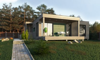 Casas modulares para residência permanente: o que considerar e em que estilo organizar? (Mais de 200 projetos fotográficos)