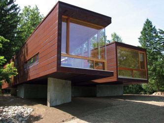 Casas modulares para residência permanente: o que considerar e em que estilo organizar? (Mais de 200 projetos fotográficos)