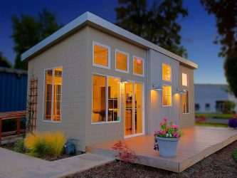 Casas modulares para residência permanente: o que considerar e em que estilo organizar? (Mais de 200 projetos fotográficos)