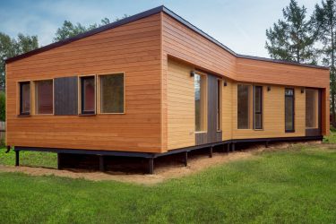 Casas modulares para residência permanente: o que considerar e em que estilo organizar? (Mais de 200 projetos fotográficos)
