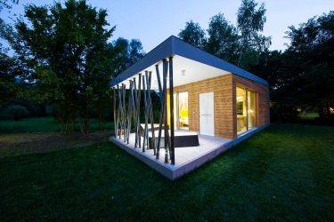 Casas modulares para residência permanente: o que considerar e em que estilo organizar? (Mais de 200 projetos fotográficos)