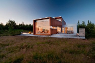 Casas modulares para residência permanente: o que considerar e em que estilo organizar? (Mais de 200 projetos fotográficos)