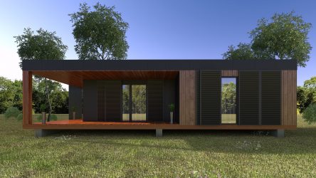 Casas modulares para residência permanente: o que considerar e em que estilo organizar? (Mais de 200 projetos fotográficos)