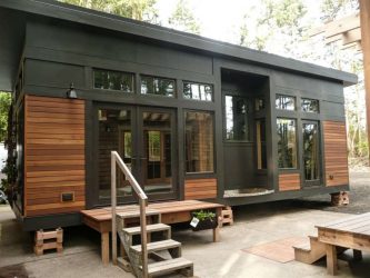 Casas modulares para residência permanente: o que considerar e em que estilo organizar? (Mais de 200 projetos fotográficos)