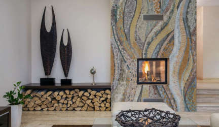 Onde melhor usar um mosaico no interior: na cozinha, banheiro ou sala de estar? (Mais de 180 fotos) Design inspirador com opções (madeira, espelho, vidro)